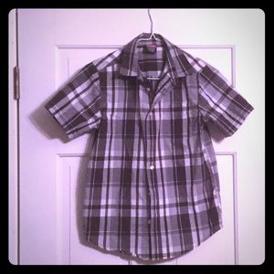 Boys short sleeve dress shirt